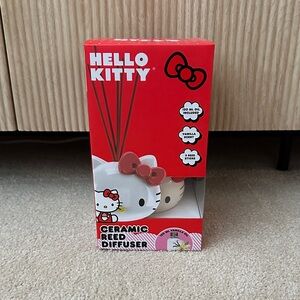 Hello Kitty Red and White Reed Diffuser Vanilla Scent - Brand New